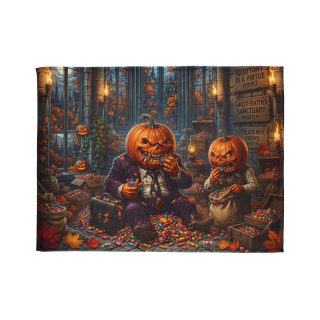Jack-o'-Lantern Candy Feast Blanket 3