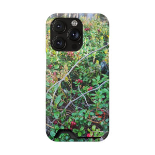 Wild berry bush phone case 30