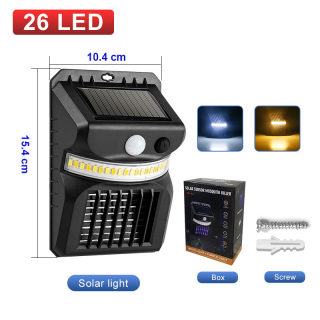 LED Solar Mosquito Killer Wall Lamp | Garden Sensor Light 6