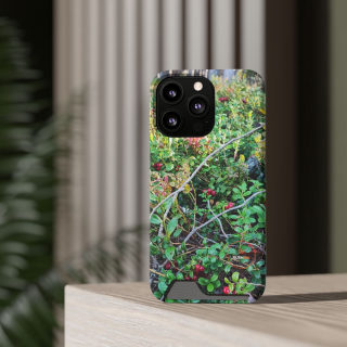 Wild berry bush phone case 102