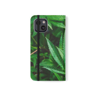 Marijuana leaf flip case 130