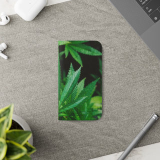 Marijuana leaf flip case 217