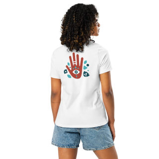 Women's Relaxed T-Shirt «USA» 4