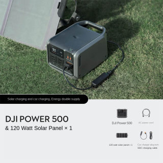 DJI Power 500 Portable Power Station | 1000W Solar Charging Outdoor Energy Storage 6