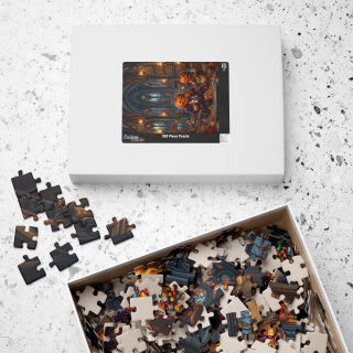 Pumpkin-Head Candy Feast Puzzle 110- 1014 Piece | Halloween Jigsaw 20
