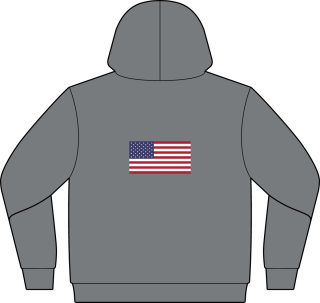 Patriotic cupcake with sparkler hoodie 12
