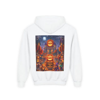 Spooky Pumpkin Patch Trick or Treat Kids Hoodie 50