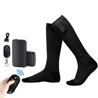 Remote-Control USB-Rechargeable Heated Socks, Unisex 5