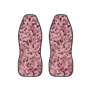 Pink Digital Camouflage Car Seat Covers
