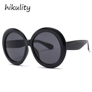 Round Large-Frame Trendy Sunglasses 3