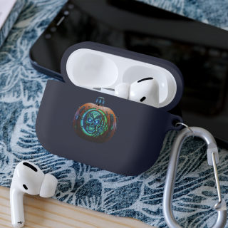 Neon Pumpkin Skull AirPods Case 29