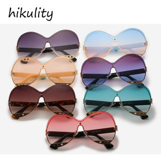 Five-Star Metal Detail Gradient Fashion Sunglasses 6
