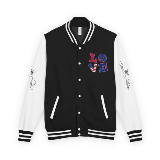 Trick or Treat Jack-o'-Lantern Letterman Jacket | Halloween Varsity Jacket 4
