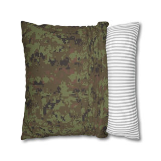 Green Digital Camo Pillowcase 26