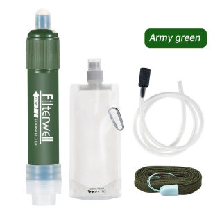 Portable Camping Water Filter Straw for Survival & Emergency Use 2