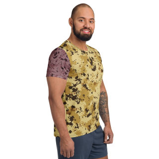 Men's athletic t-shirt "Grow Or Repeat" 12