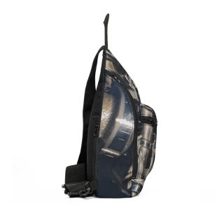 Vintage Engine Parts Sling Bag | Mechanical Industrial Print 3