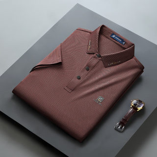 Polo Collar Short Sleeve T-Shirt for Men | Summer Business Casual 5