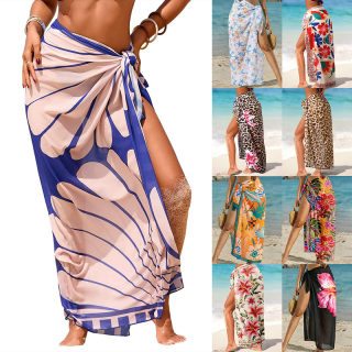 Floral beach cover-up