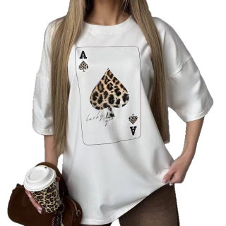 Round Neck Loose-Fit T-Shirt for Women 5