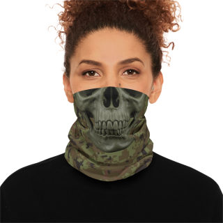 Skull Camouflage Neck Gaiter 4