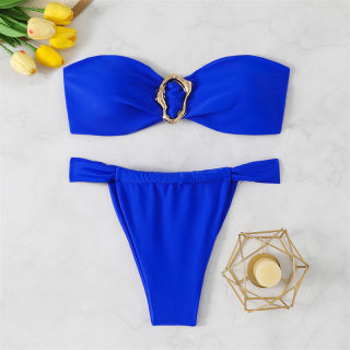 Solid Color bikini set 3