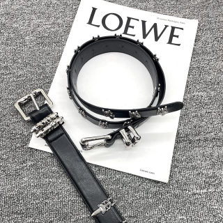 Hollow Denim-Style Belt 4