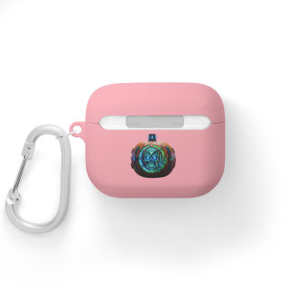 Neon Pumpkin Skull AirPods Case 20