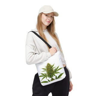 Cannabis Bud Illustration Tote | Botanical Cannabis Plant Tote 61