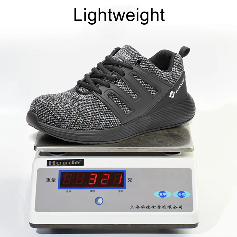 Steel Toe Work Safety Boots for Men | Lightweight Anti-Smashing Sneakers 5