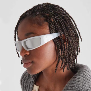 Steampunk-Style UV-Protective Cycling Sunglasses 2