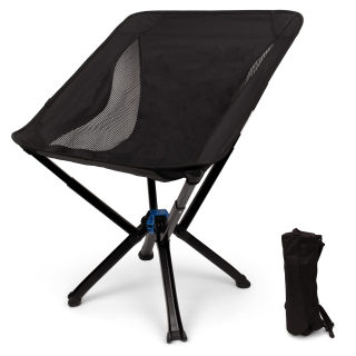 Foldable Camping Picnic Chair with Backrest, Aluminum 6