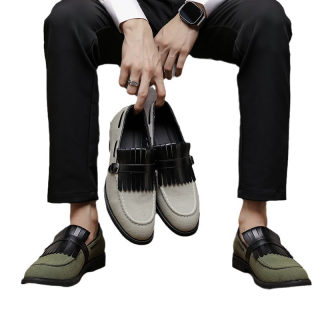 Men's British-Style Soft-Sole Formal Leather Shoes 5