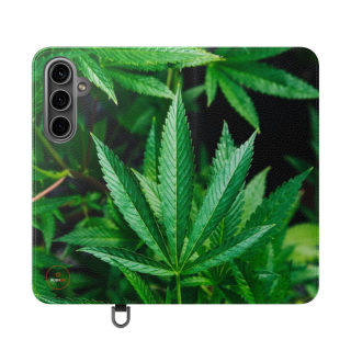 Marijuana leaf flip case 34