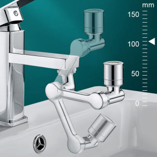 Universal Swivel Faucet Aerator Extender | 1080° Rotating Tap Head 5