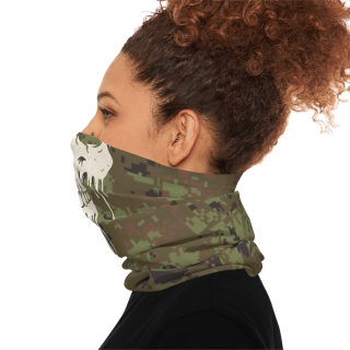 Dripping Skull Camo Neck Gaiter 7