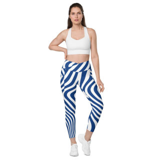 Crossover Leggings with Pockets 4