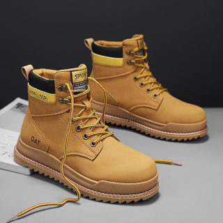 Autumn/Winter High-Top Retro Workwear Martin Boots for Men 2