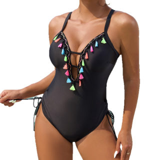 Lace one-piece swimsuit 5