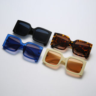 Large Square Sunglasses for Women | Wide Frame Multicolor Fashion 3