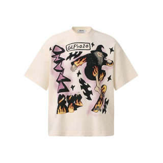 Magician Print Short Sleeve T-Shirt | American Vintage Style