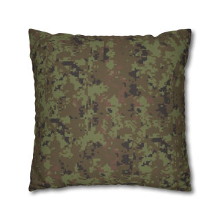 Green Digital Camo Pillowcase 21