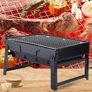 Foldable Charcoal Grill for Camping and Picnics 2