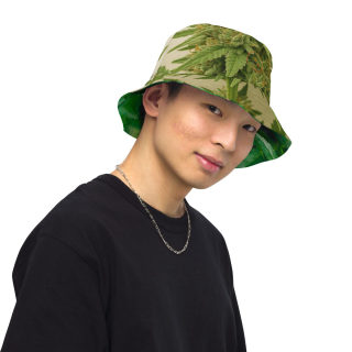 Reversible bucket hat "Weeee" 13