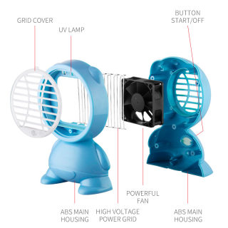 Electric Shock Mosquito Killer Lamp | Outdoor Household Fly Trap 3