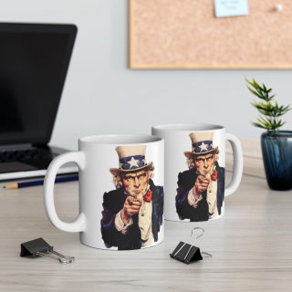 Steampunk Fox Portrait Mug | Ceramic Coffee Cup 12
