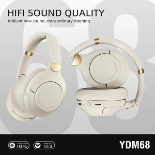 YDM68 Wireless Bluetooth Gaming Headset with Heavy Bass