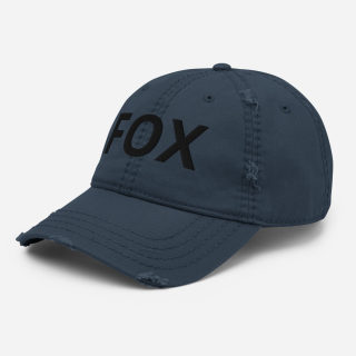 Distressed Dad Hat FOX 10