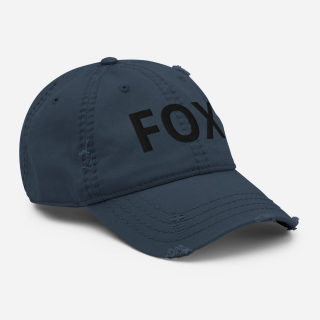 Distressed Dad Hat FOX 15