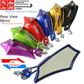 Motorcycle Rearview Mirror | Aluminum Alloy, 8mm Universal Thread 2